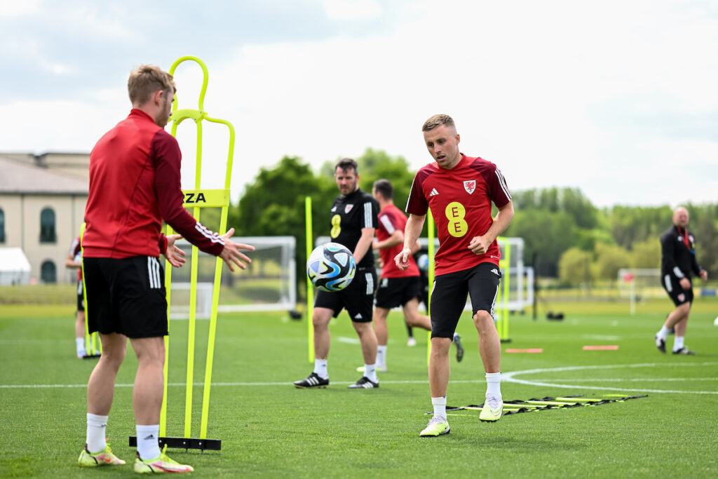 Wales' Joe Morrell during the Cymru May training Camp at The Vale Resort, Cardiff, Wales, UK